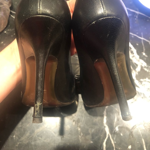Saint Laurent classic black leather pump Sz 36.5 - Picture 4 of 8